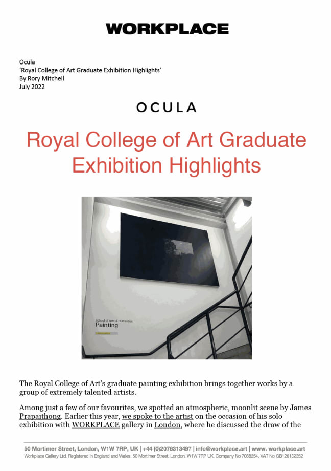 Royal College of Art Graduate Exhibition Highlights