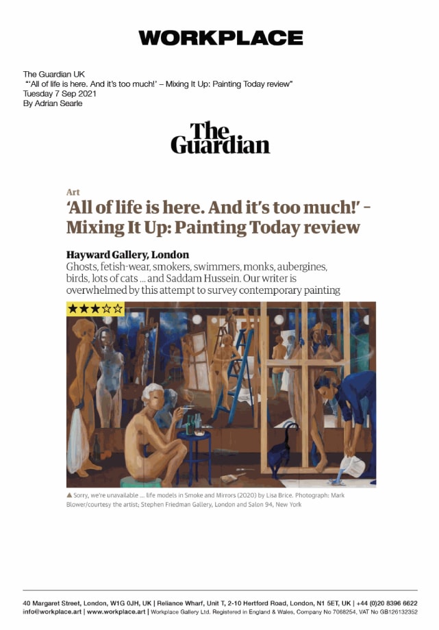 ‘All of life is here. And it’s too much!’ – Mixing It Up: Painting Today review