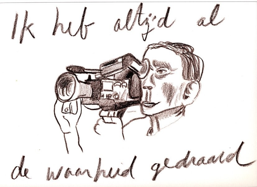 Verdult, Dick Zonder titel (waarheid draaien #1), 2008 Drawing. Ink, gouache and pencil on paper 23 cm x 32,5 (AG.DV.08.5435)