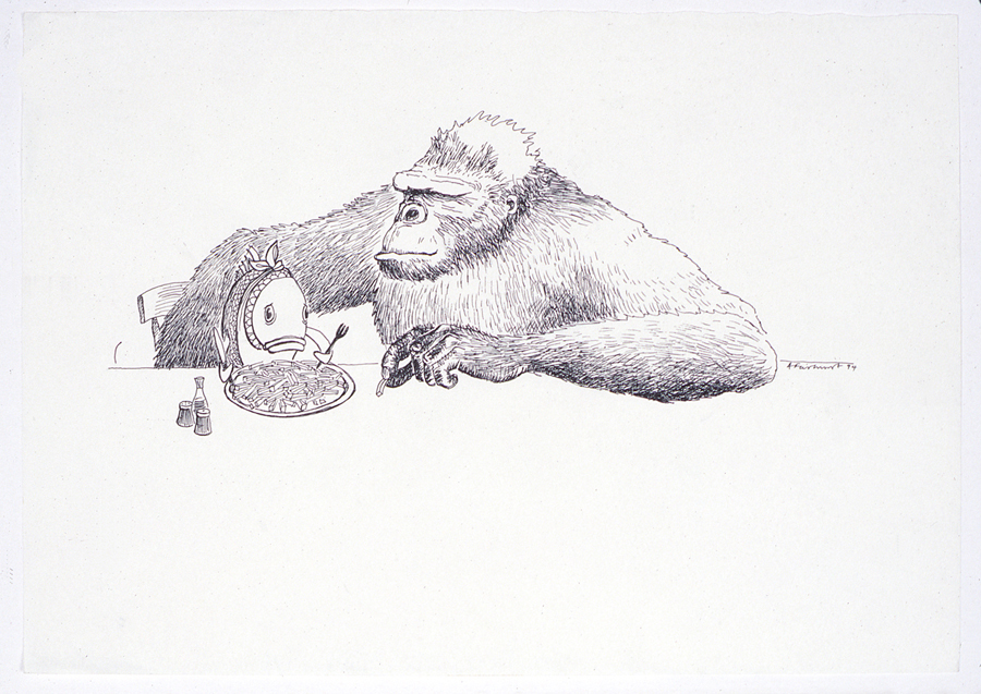 Untitled, 1994  ink on paper  20.96 x 29.85 cm 8 1/4 x 11 3/4 in.