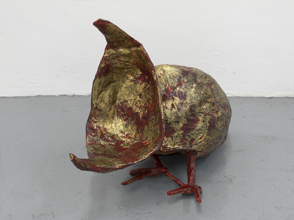 Nothing in No Space, 2011  bronze  30.0 x 70.0 x 30.0 cm 11 3/4 x 27 1/2 x 11 3/4 in.