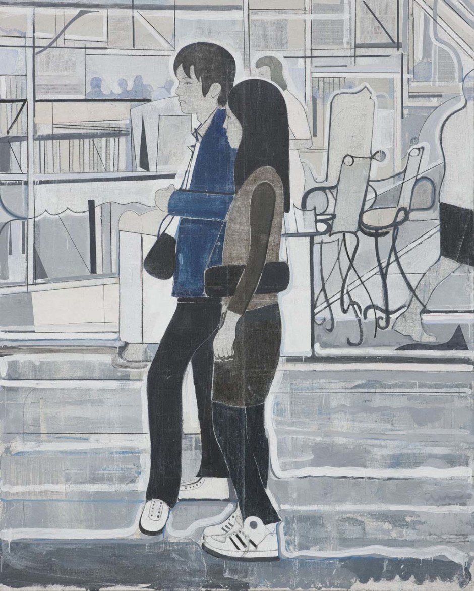 Untitled (couple facing left), 2008