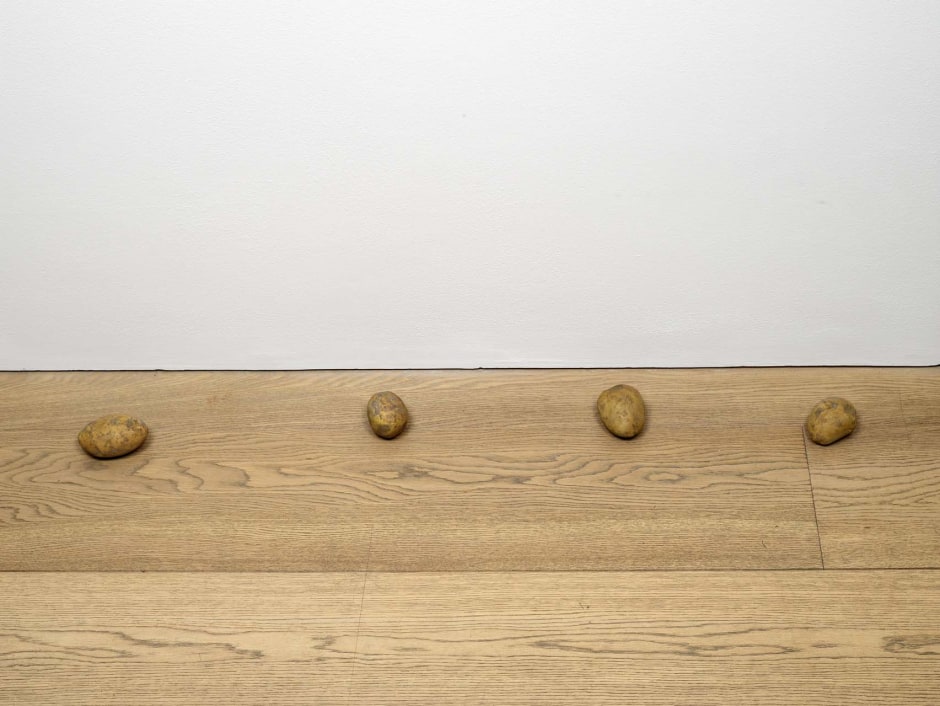 still.life. (four potatoes in a line), 2009