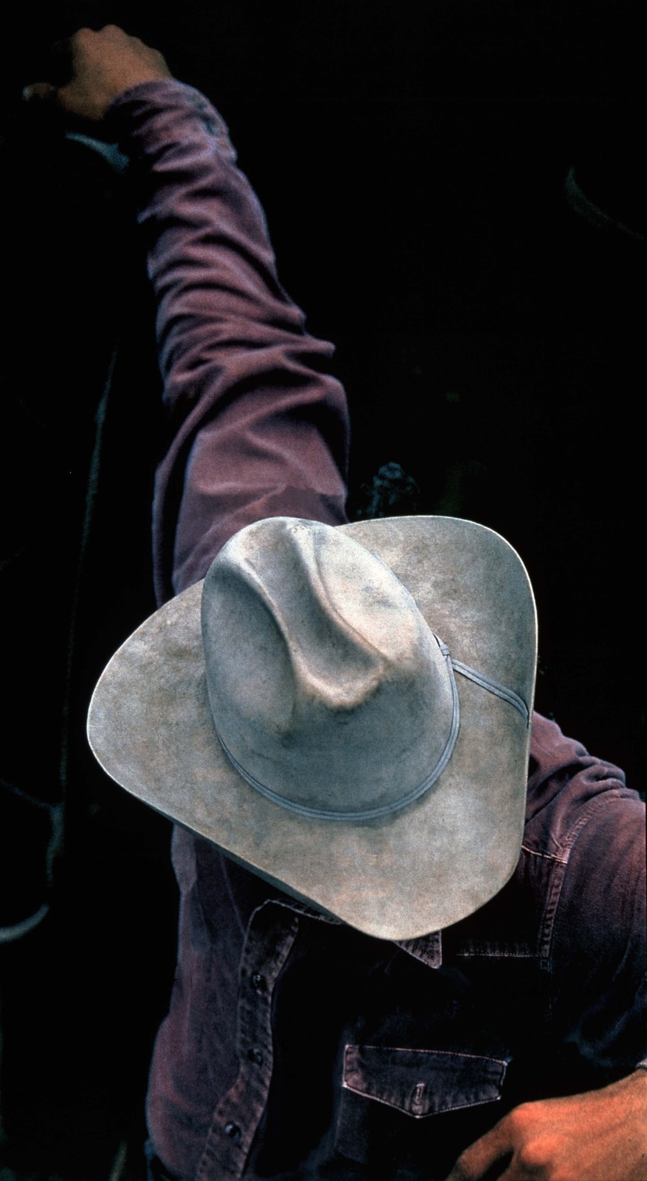 Untitled (Cowboy), 1999  ektacolour photograph  175.2 x 104.0 x 5.0 cm 69 x 41 x 2 in.