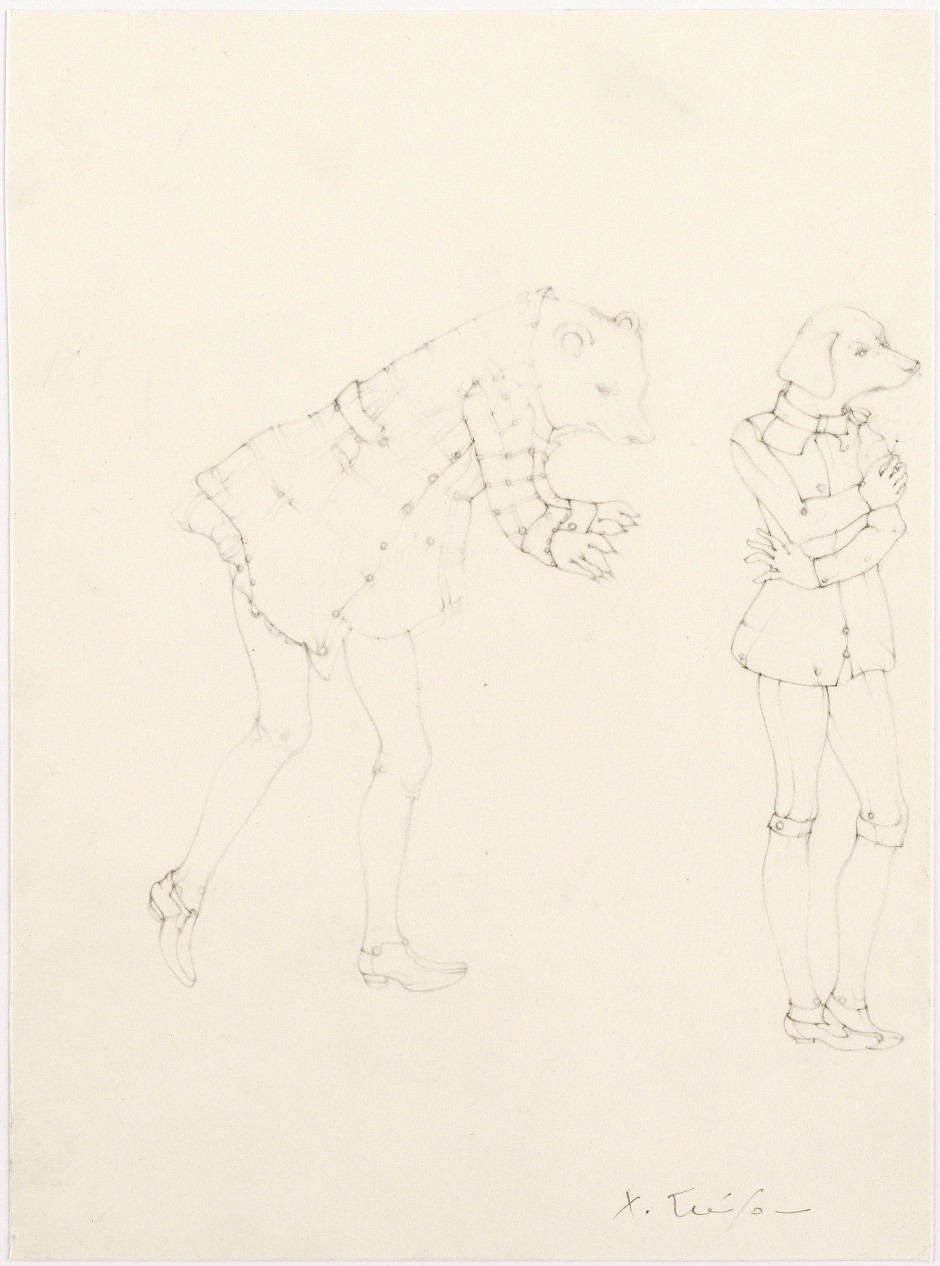 Oberon's Wish, 2008  Signed on front  pencil on paper  20.3 x 15.1 cm 8 x 6 in.