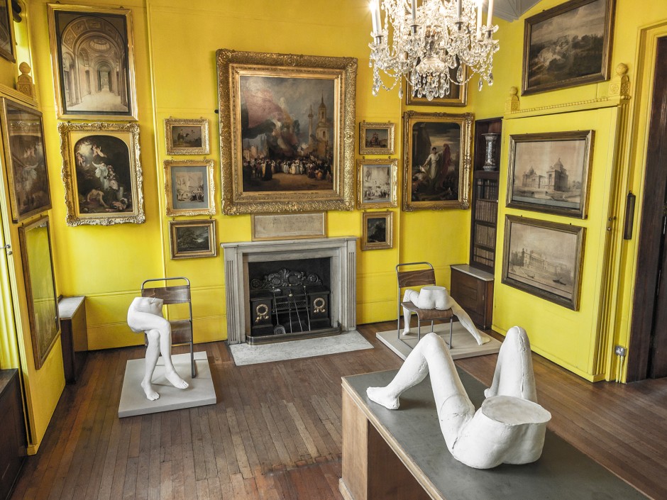 Installation View, 2016 Photography: Graeme Robertson, courtesy Sir John Soaneʼs Museum, London
