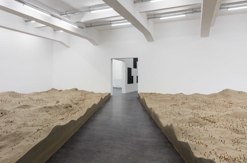 Installation view, Gabriel Kuri, sorted, resorted, WIELS-Contemporary Art Centre, Brussels, 6 Sept 2019 - 5 Jan 2020  Courtesy the artist; Sadie Coles HQ, London; kurimanzutto, Mexico City, New York; Galleria Franco Noero, Turin; WIELS-Contemporary Art Centre, Brussels; Esther Schipper, Berlin  Photo © Andrea Rossetti