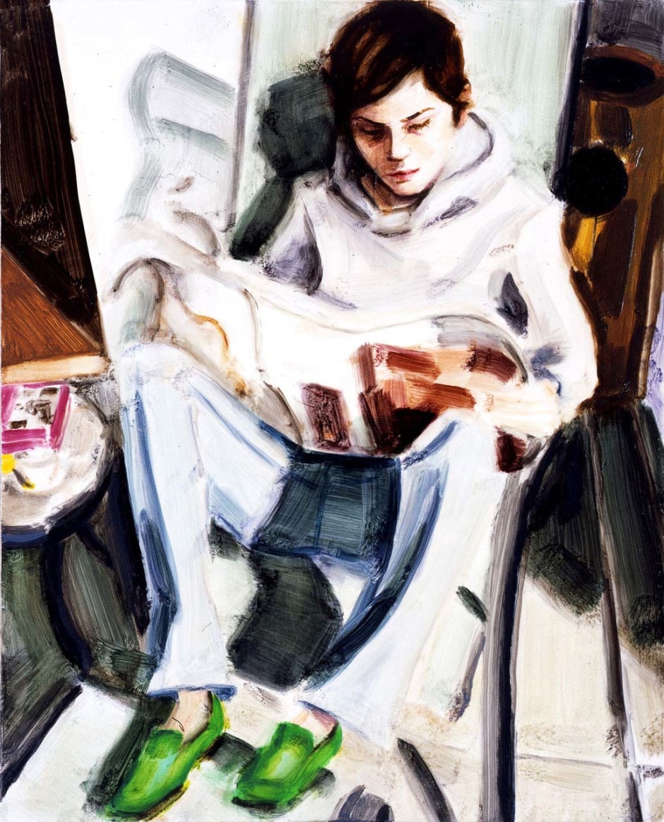 EP Reading (Self-Portrait), 2005