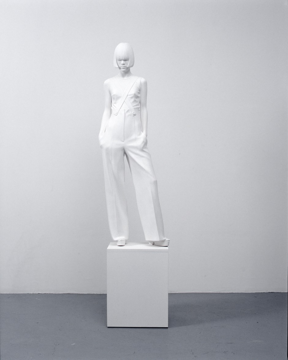 Yoko XX, 2007  acrylic composite, gesso, wood  137.0 x 45.0 x 30.0 cm 53 7/8 x 17 3/4 x 11 3/4 in.