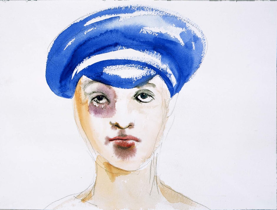 Blauer Hat (blue hat), 2007