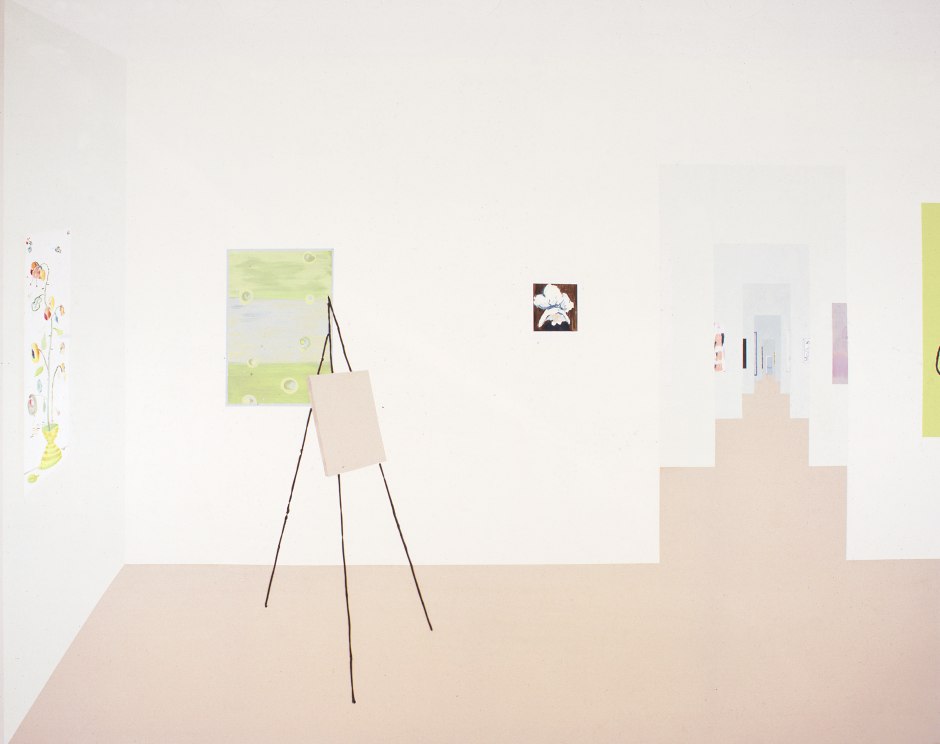 Untitled [Museum], 1997  acrylic on canvas  304.17 x 243.84 cm 119 3/4 x 96 in.