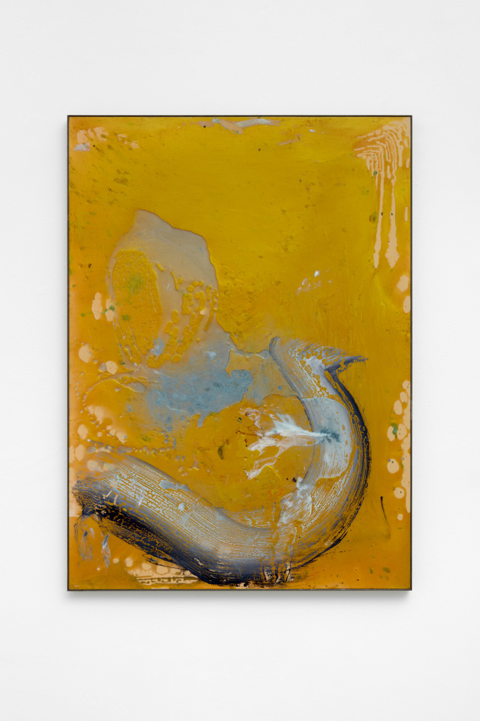 Untitled, 2021  signed, numbered and dated on verso  cast urethane resin, fiberglass, epoxy  74.8 x 54.3 x 2 cm / 29 ½ x 21 ⅜ x ¾ in