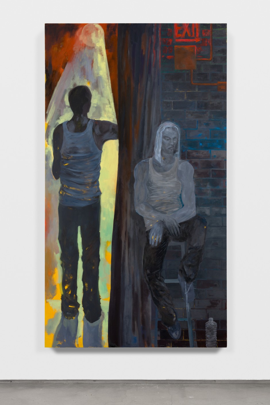Ecce Homo, 2023  oil on canvas  243.8 x 137.2 x 3.8 cm / 96 x 54 x 1 ½ in