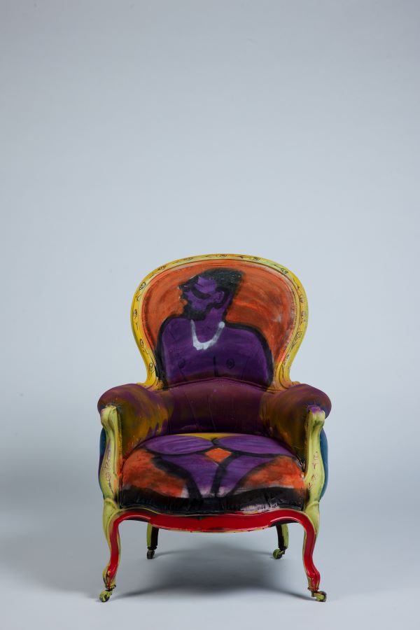 armchair 4, 2024  70 x 75 x 105 cm