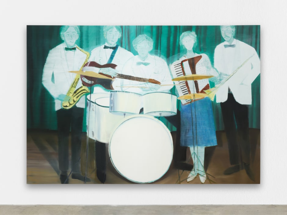 Yu Nishimura,  Twilight, 2022  Oil on linen  198 x 291cm  © Yu Nishimura. Courtesy of the Artist and Crèvecœur, Paris.