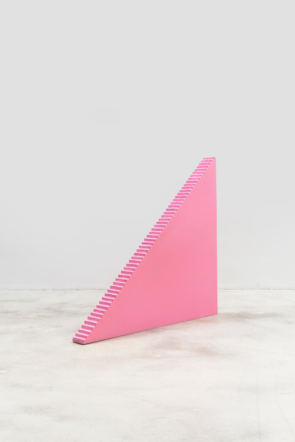 A View Beyond Space No.2, 2015  stainless steel, varnish  105 x 115 x 9 cm / 41 ⅜ x 45 ¼ x 3 ½ in