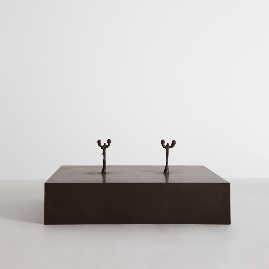 Field (Street Lamp), 2018  bronze  23 x 23 x 10 cm / 9 x 9 x 4 in