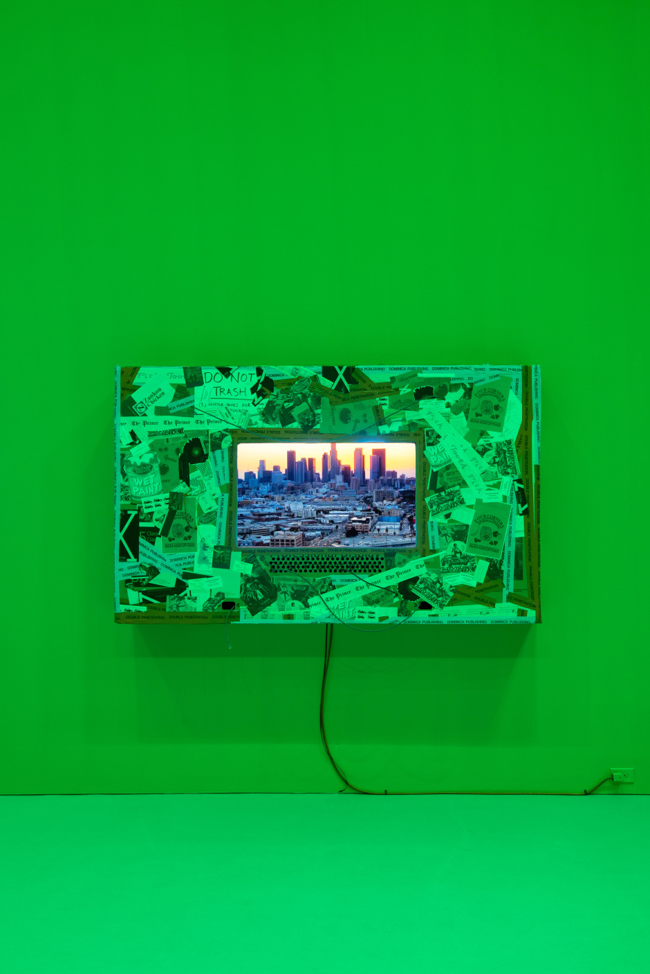 Installation view, Martine Syms, Neural Swamp / The Future Fields Commission, Philadelphia Museum of Art, 14 May - 30 October 2022  © Martine Syms. Courtesy the Artist and Philadelphia Museum of Art, Philadelphia.  Photo: Joseph Hu