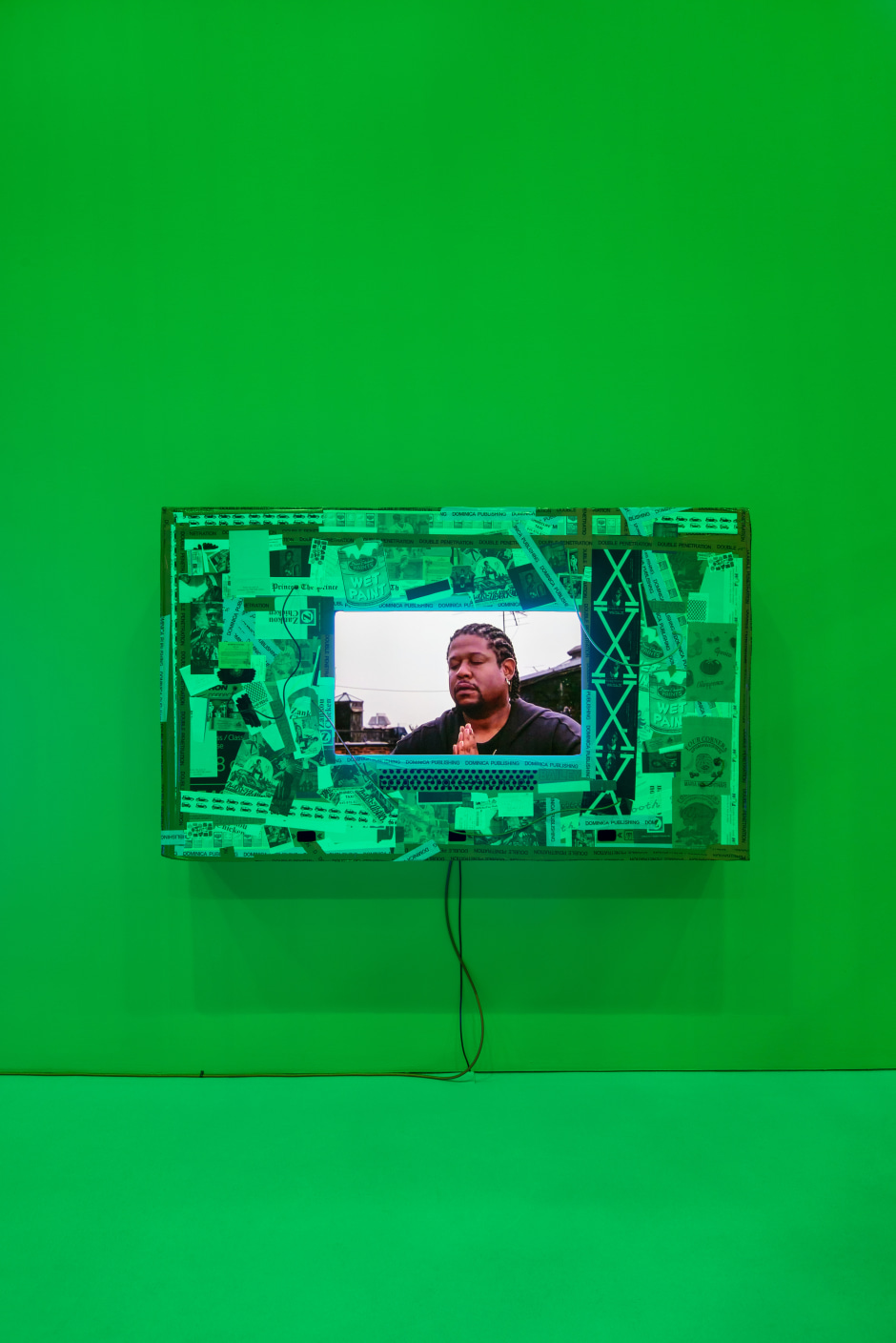 Installation view, Martine Syms, Neural Swamp / The Future Fields Commission, Philadelphia Museum of Art, 14 May - 30 October 2022  © Martine Syms. Courtesy the Artist and Philadelphia Museum of Art, Philadelphia.  Photo: Joseph Hu