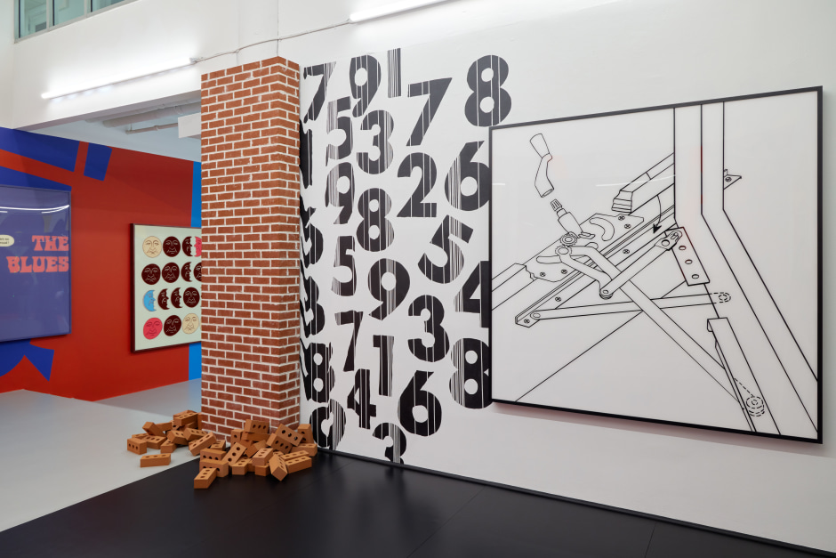 Installation view, Alex Da Corte, The Street, Rosenwald-Wolf Gallery at University of the Arts, Philadelphia, 13 January - 10 March 2023  © Alex Da Corte. Courtesy of the Artist and University of the Arts, Philadelphia PA.  Photo: Natalie Piserchio