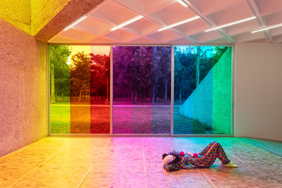 Installation view, Ugo Rondinone, vocabulary of solitude, Museo Tamayo, Mexico City, 04 June - 04 September 2022  © Ugo Rondinone. Courtesy of Museo Tamayo, Mexico City.  Photo: Gerardo Landa and Eduardo López (GLR Estudio)