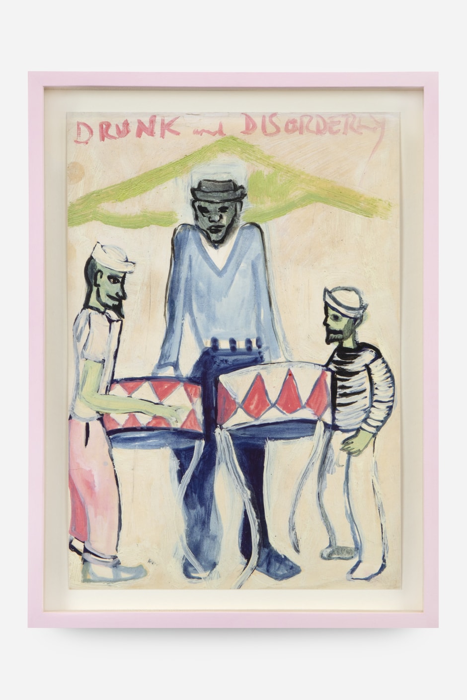 Peter Doig  Drunk and Disorderly  2023Hahnemehle, photorag, 308gsm  42 x 29.7 cm / 16 1⁄2 x 11 5⁄8 in  edition of 50 + 15 a/p  Produced by K2
