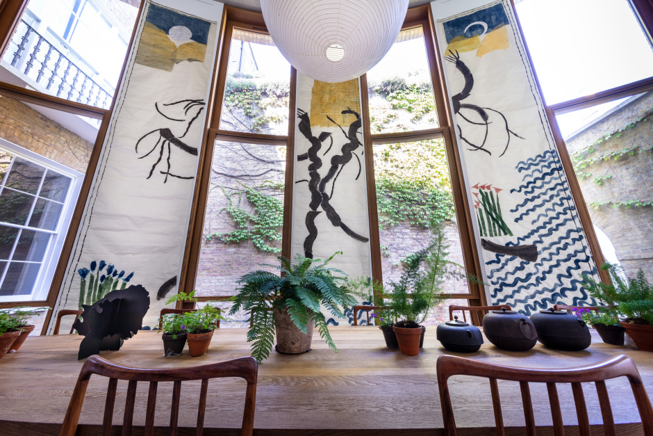 Installation view, Isabella Ducrot, La Grande Bella Terra, Link Room Project, Cranford Collection, October 2023 – June 2024  © Isabella Ducrot. Courtesy the Artist.  Photo: Richard Ivey