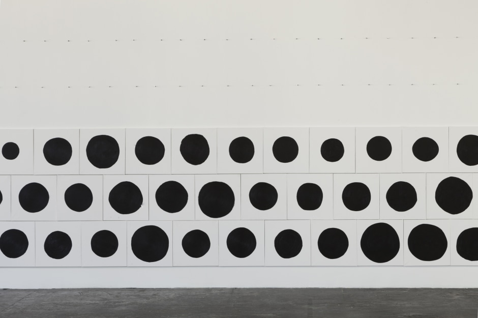 Installation view, 590 Dots, 365 Mission, Los Angeles, 20 Sept - 18 October 2014  © Jonathan Horowitz. Courtesy of the Artist.