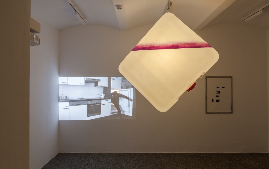 Installation view, Klara Liden, Auf jeden Fall, Secession, Vienna, 01 February - 31 March 2019  © Klara Liden. Courtesy of the Artist and Secession, Vienna.  Photo: Oliver Ottenschläger