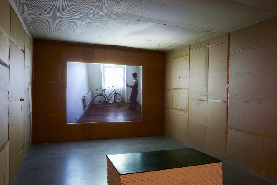Installation view, Klara Liden, Bodies of Society, New Museum, New York, 6 May - 1 July 2012  © Klara Liden. Courtesy of the Artist and New Museum, New York.  Photo: Benoit Pailley