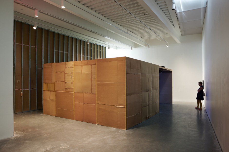 Installation view, Klara Liden, Bodies of Society, New Museum, New York, 6 May - 1 July 2012  © Klara Liden. Courtesy of the Artist and New Museum, New York.  Photo: Benoit Pailley