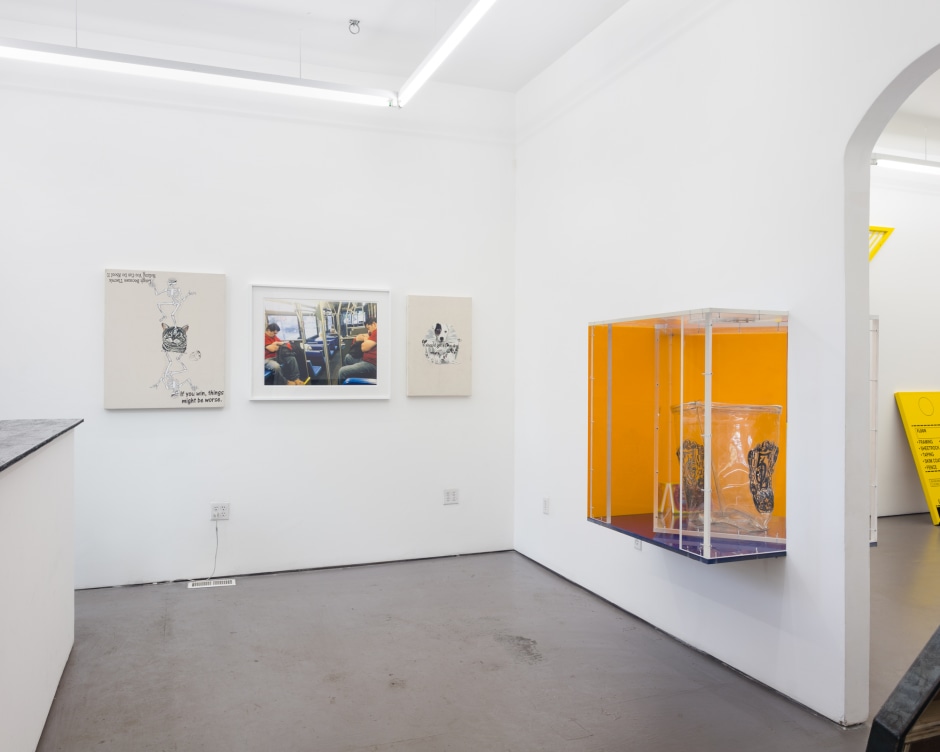 Installation view, Borna Sammak, Town Crier, American Medium, Brooklyn NY, 14 May ­- 12 June, 2016  © Borna Sammak. Courtesy of the Artist and American Medium, Brooklyn.