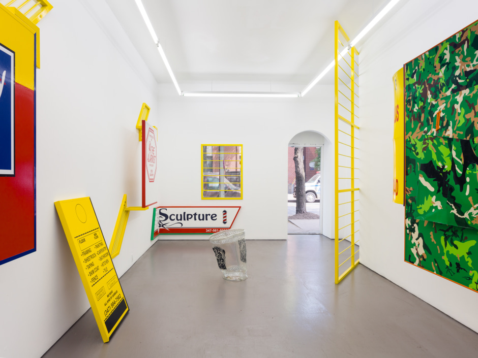 Installation view, Borna Sammak, Town Crier, American Medium, Brooklyn NY, 14 May ­- 12 June, 2016  © Borna Sammak. Courtesy of the Artist and American Medium, Brooklyn.
