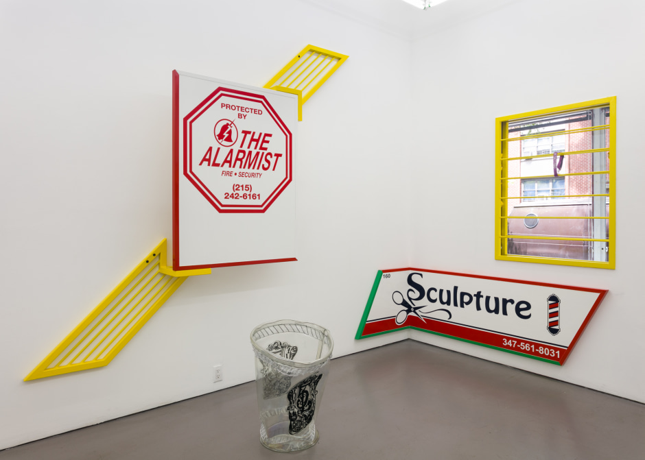 Installation view, Borna Sammak, Town Crier, American Medium, Brooklyn NY, 14 May ­- 12 June, 2016  © Borna Sammak. Courtesy of the Artist and American Medium, Brooklyn.