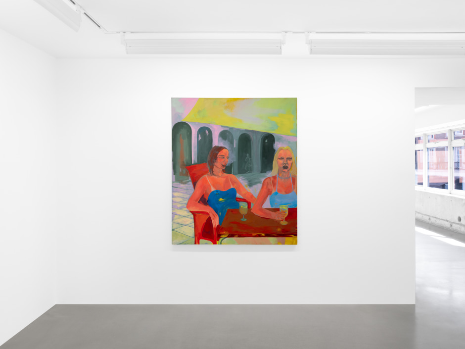 Installation view, Georgia Gardner Gray, La Morosa Española, Sadie Coles HQ, Davies Street, London, 11 May - 15 June 2024  © Georgia Gardner Gray. Courtesy of the Artist and Sadie Coles HQ, London.  Photo: Arthur Gray