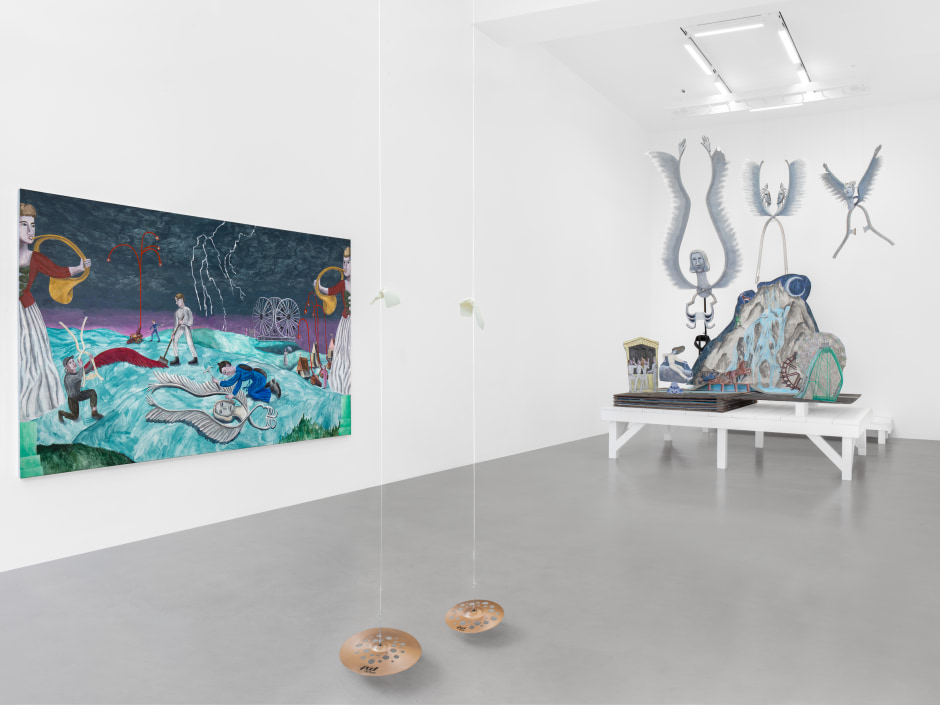 Installation view, Agnes Scherer, Woe and Awe, Sadie Coles HQ, Davies Street, 26 June - 17 August 2024  © Agnes Scherer. Courtesy of the Artist and Sadie Coles HQ, London.  Photo: Katie Morrison