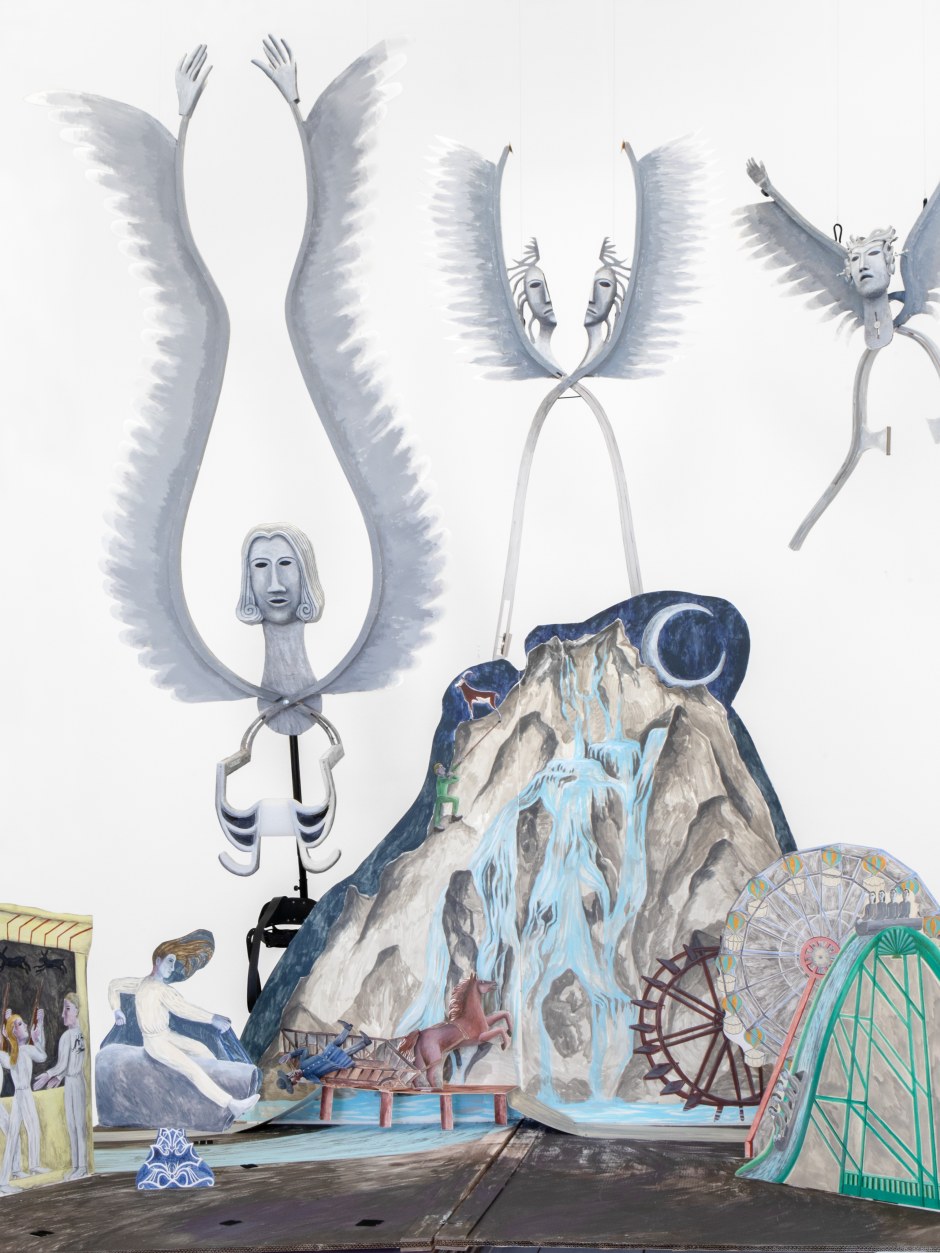 Installation view, Agnes Scherer, Woe and Awe, Sadie Coles HQ, Davies Street, 26 June - 17 August 2024  © Agnes Scherer. Courtesy of the Artist and Sadie Coles HQ, London.  Photo: Katie Morrison