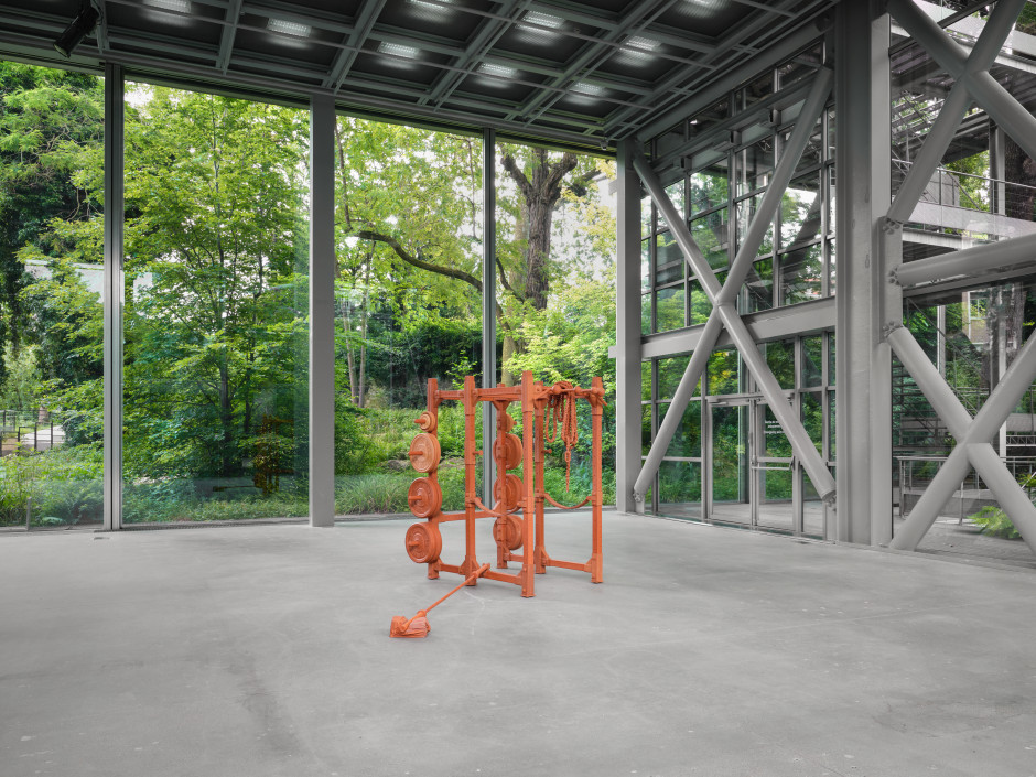 Installation view, Matthew Barney, SECONDARY, Fondation Cartier, Paris, 08 June - 8 September 2024  © Matthew Barney. Courtesy the Artist and Fondation Cartier.  Photo: Eva Herzog