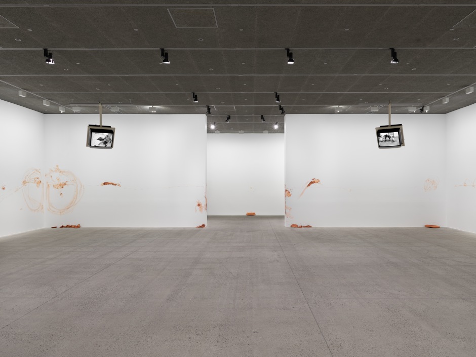 Installation view, Matthew Barney, SECONDARY, Fondation Cartier, Paris, 08 June - 8 September 2024  © Matthew Barney. Courtesy the Artist and Fondation Cartier.  Photo: Eva Herzog