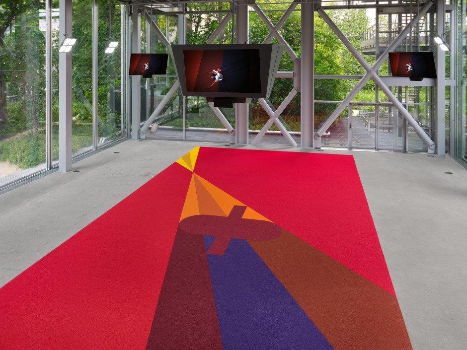 Installation view, Matthew Barney, SECONDARY, Fondation Cartier, Paris, 08 June - 8 September 2024  © Matthew Barney. Courtesy the Artist and Fondation Cartier.  Photo: Eva Herzog