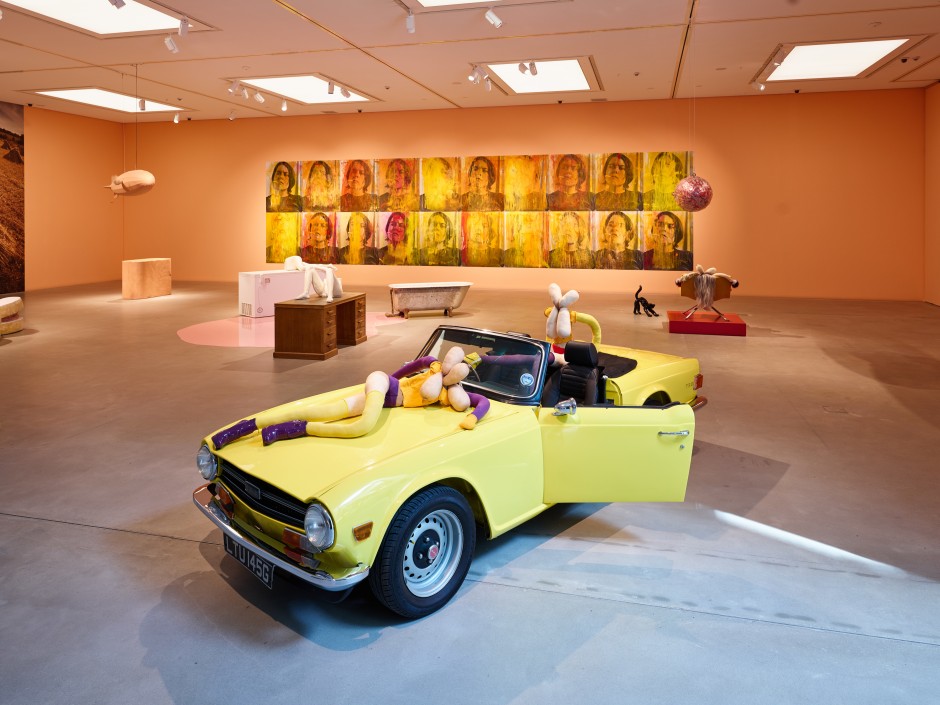 Installation view, Sarah Lucas, Sense of Human, Kunsthalle Mannheim, Mannheim, 07 June - 20 October 2024  © Sarah Lucas. Courtesy Sadie Coles HQ, London.