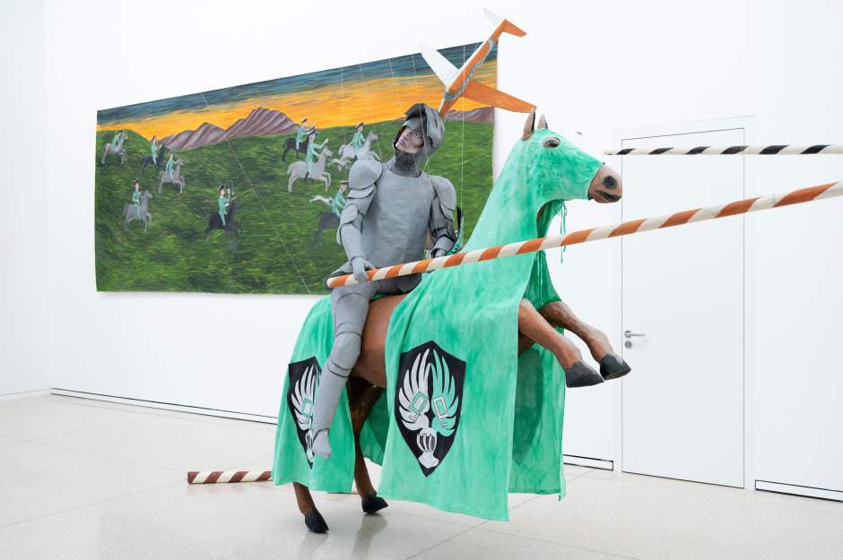 Installation view, Agnes Scherer, Savoir Vivre, Heidelberger Kunstverein, Heidelberg, 27 May - 6 August 2023  © Agnes Scherer. Courtesy the Artist and Heidelberger Kunstverein.  Photo: Tanja Meißner