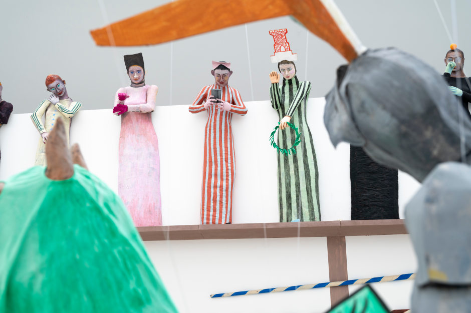Installation view, Agnes Scherer, Savoir Vivre, Heidelberger Kunstverein, Heidelberg, 27 May - 6 August 2023  © Agnes Scherer. Courtesy the Artist and Heidelberger Kunstverein.  Photo: Tanja Meißner