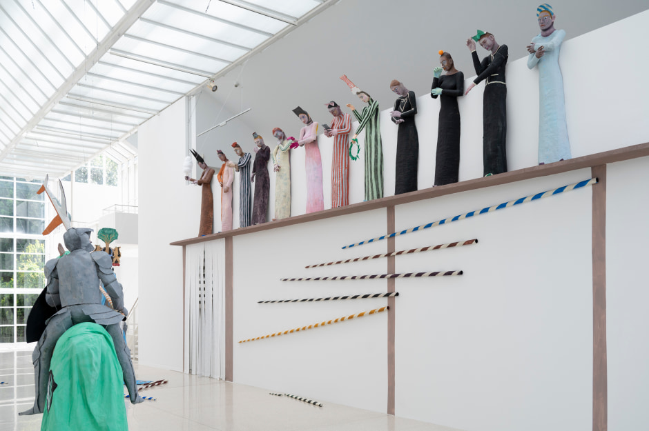 Installation view, Agnes Scherer, Savoir Vivre, Heidelberger Kunstverein, Heidelberg, 27 May - 6 August 2023  © Agnes Scherer. Courtesy the Artist and Heidelberger Kunstverein.  Photo: Tanja Meißner