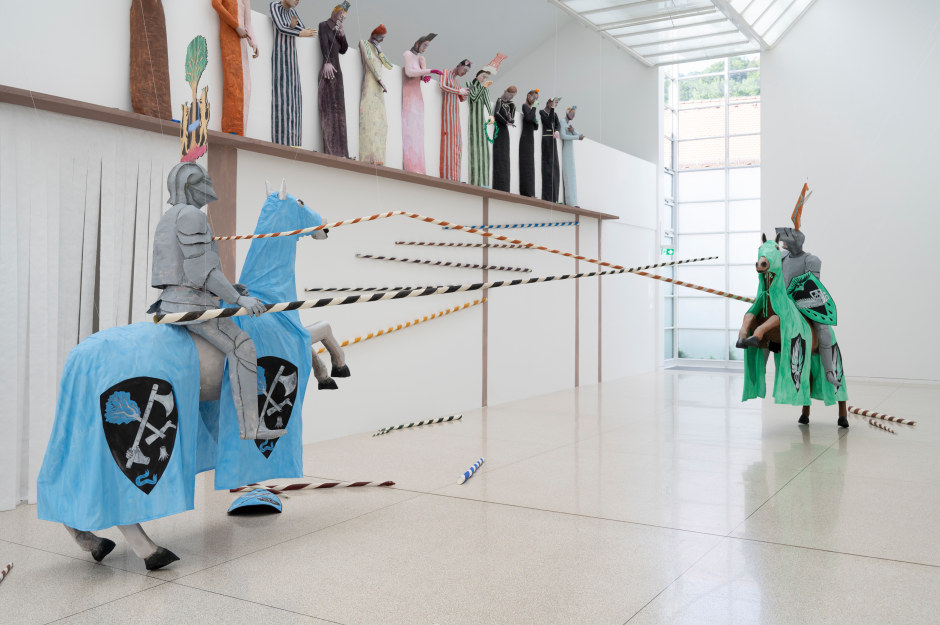 Installation view, Agnes Scherer, Savoir Vivre, Heidelberger Kunstverein, Heidelberg, 27 May - 6 August 2023  © Agnes Scherer. Courtesy the Artist and Heidelberger Kunstverein.  Photo: Tanja Meißner
