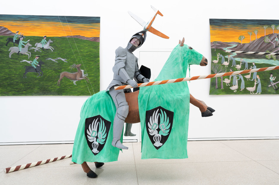 Installation view, Agnes Scherer, Savoir Vivre, Heidelberger Kunstverein, Heidelberg, 27 May - 6 August 2023  © Agnes Scherer. Courtesy the Artist and Heidelberger Kunstverein.  Photo: Tanja Meißner