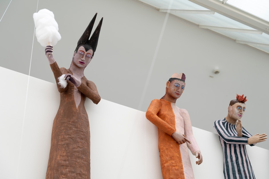 Installation view, Agnes Scherer, Savoir Vivre, Heidelberger Kunstverein, Heidelberg, 27 May - 6 August 2023  © Agnes Scherer. Courtesy the Artist and Heidelberger Kunstverein.  Photo: Tanja Meißner