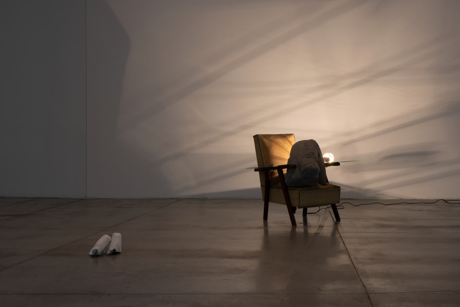 Installation view, Yu Ji, Hide Me in Your Belly, Centro Pecci, Prato, 28 June - 8 September 2024  © Yu Ji. Courtesy the Artist and Sadie Coles HQ, London.  Photo: Andrea Rossetti