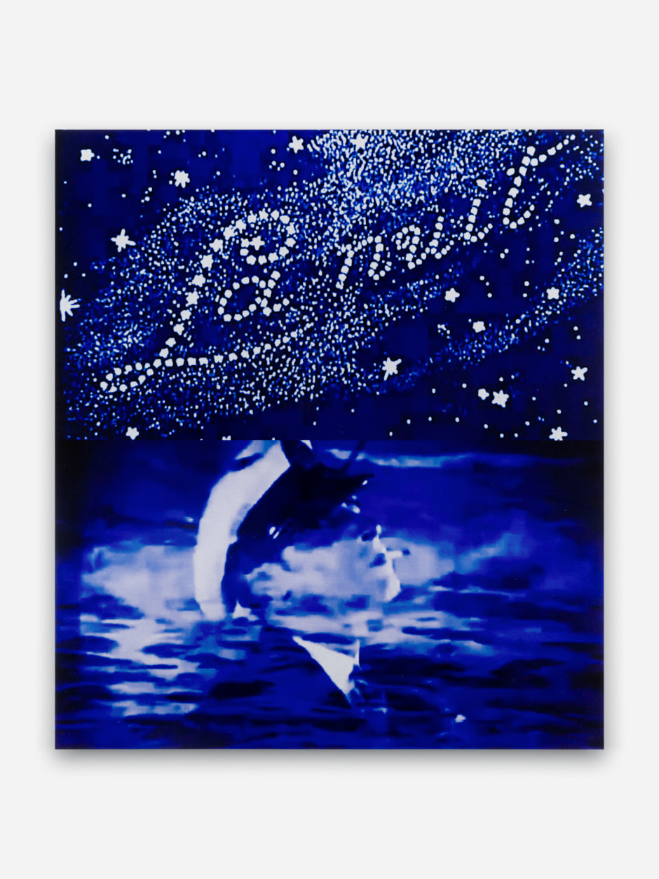 TJ Wilcox  La Nuit (Lui), 2024  Not signed or dated  ChromaLuxe on aluminium  66 x 58.4 x 2.1 cm / 26 x 23 x ⅞ in  unique