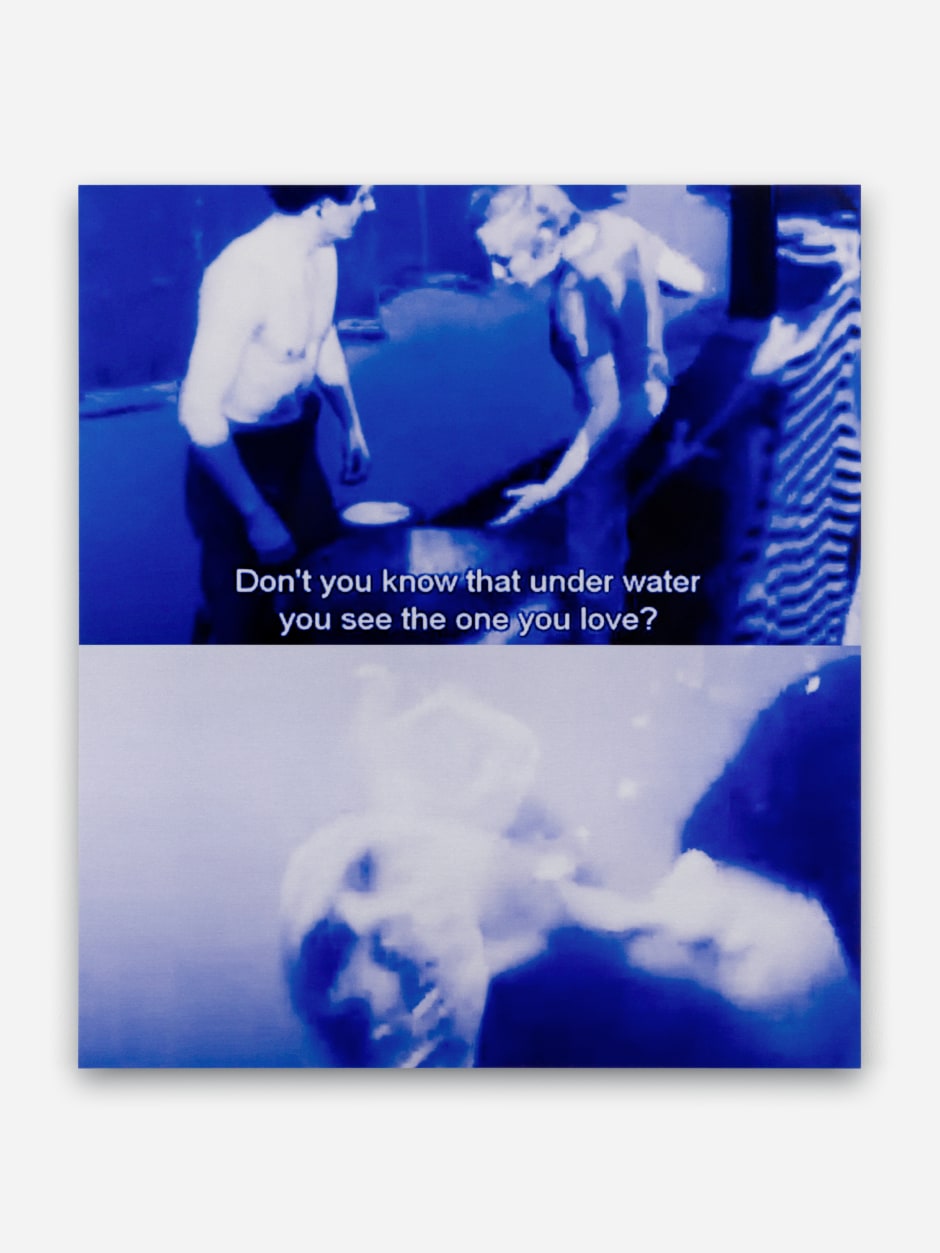 TJ Wilcox  The One You Love, 2024  Not signed or dated  ChromaLuxe on aluminium  66 x 58.4 x 2.1 cm / 26 x 23 x ⅞ in  unique